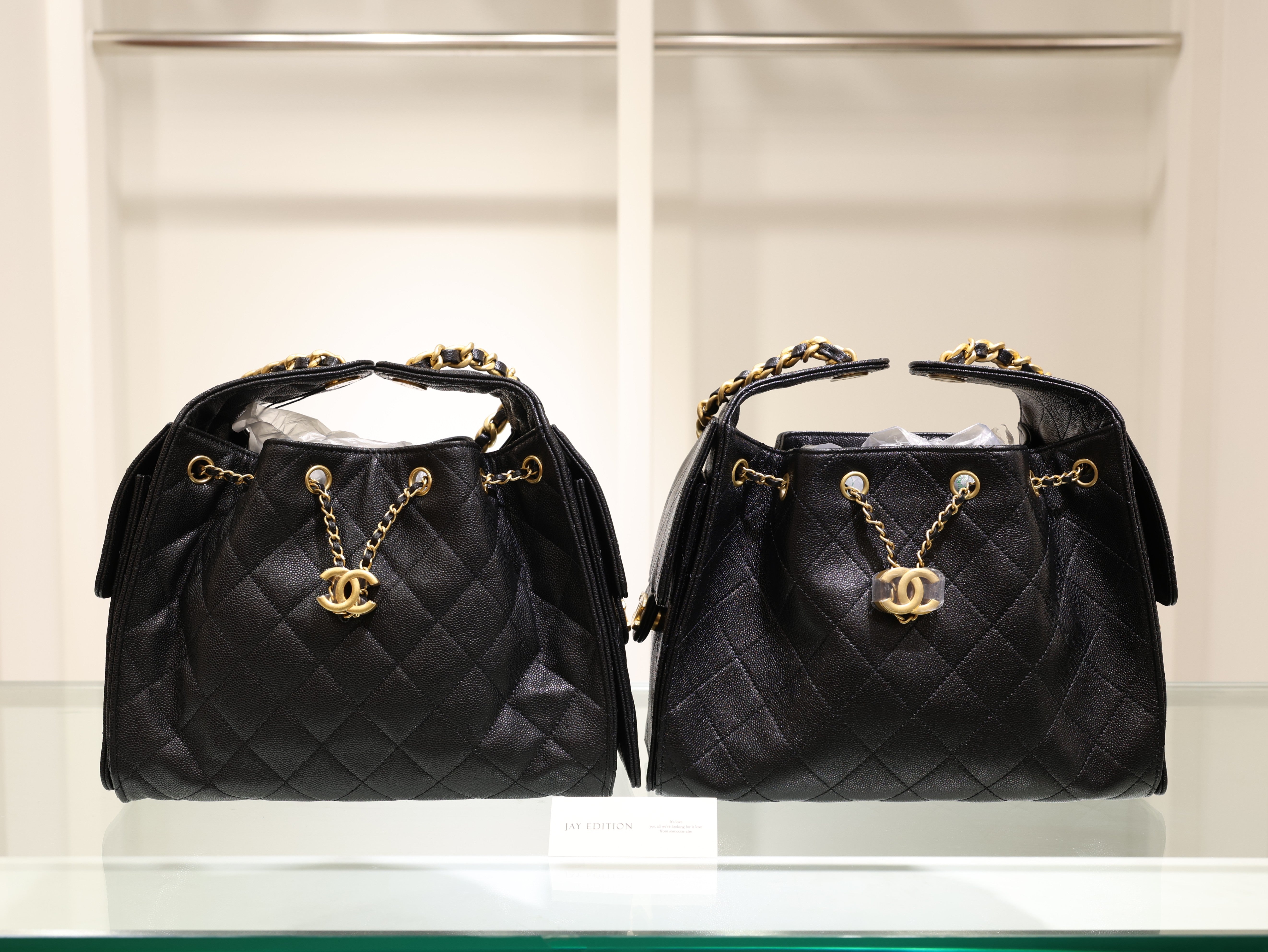 샤넬 25백 정품 vs 가품 비교