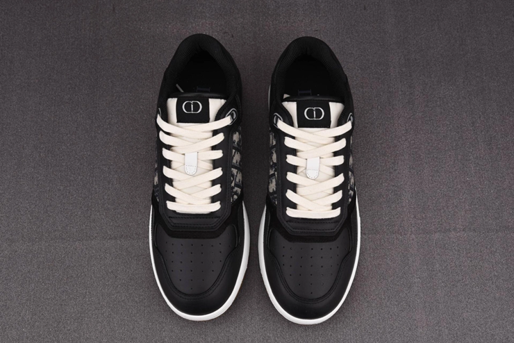 디올 B27 업타운 로우탑 스니커즈 오블리크 자카드