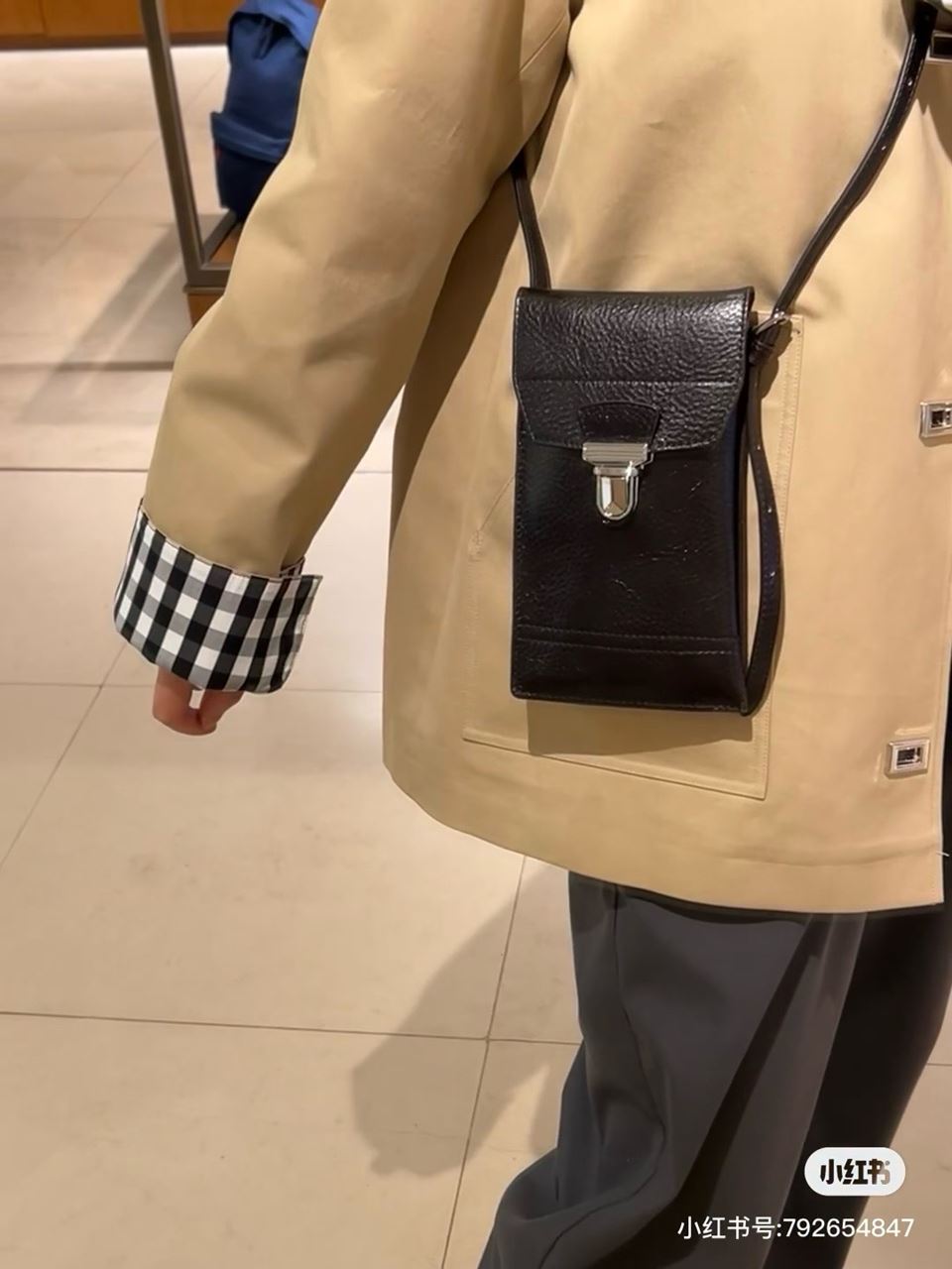 르메르 가죽 기어 숄더백