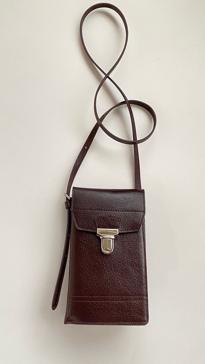 르메르 가죽 기어 숄더백