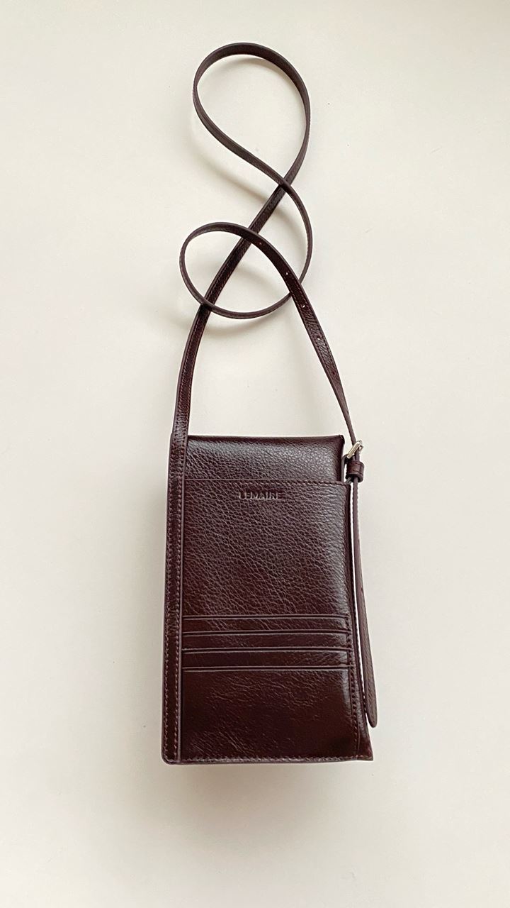 르메르 가죽 기어 숄더백