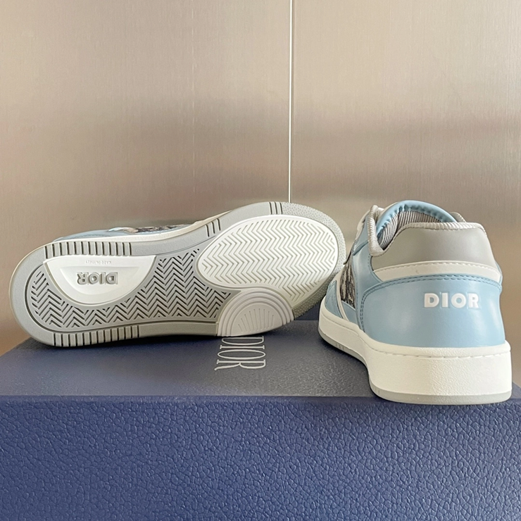 디올 B27 업타운 로우탑 스니커즈 오블리크 자카드