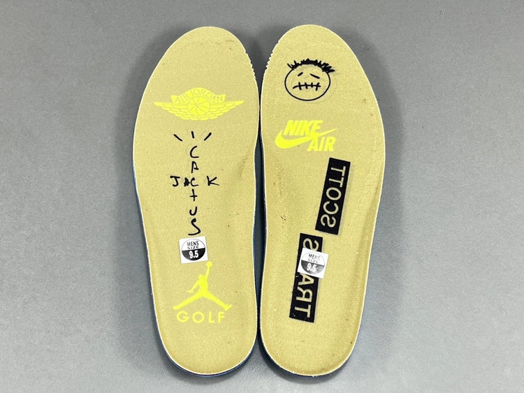 나이키 조던1 x 트래비스 스캇 레트로 로우 골프 NRG 뉴트럴 올리브