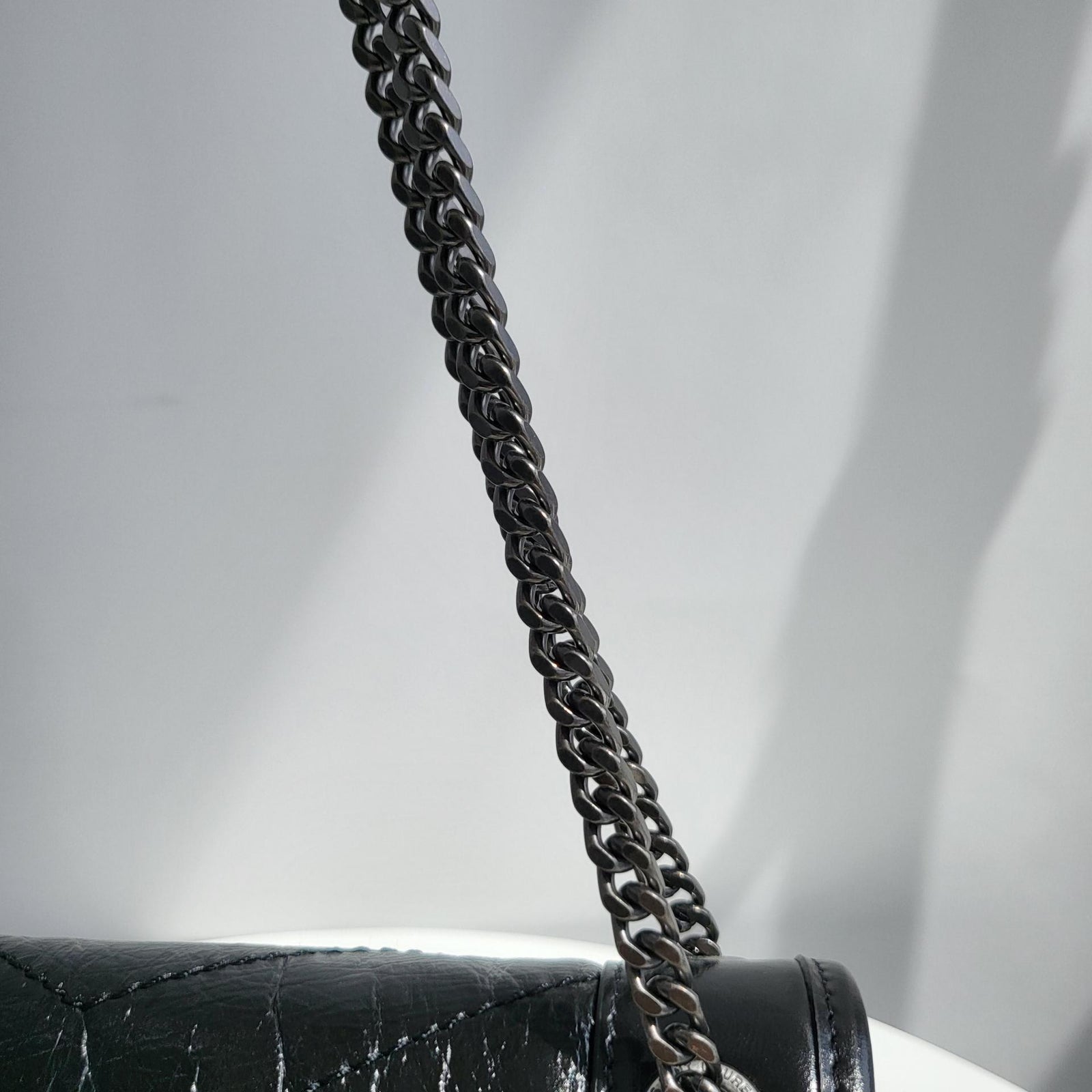 생로랑 니키백 베이비 빈티지 레더