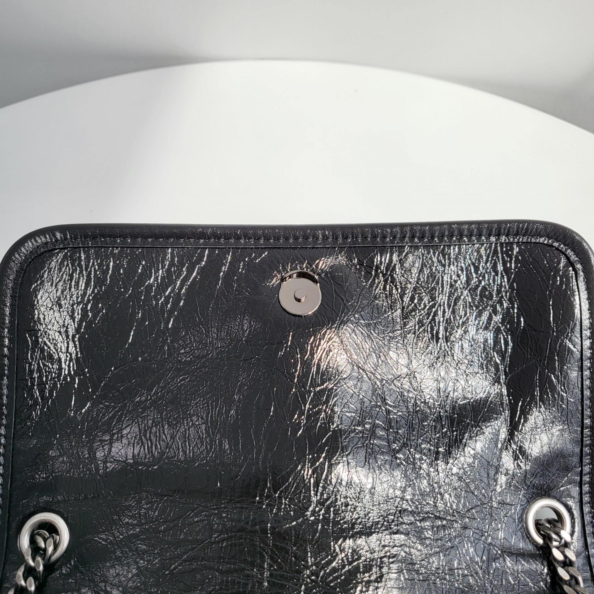 생로랑 니키백 베이비 빈티지 레더