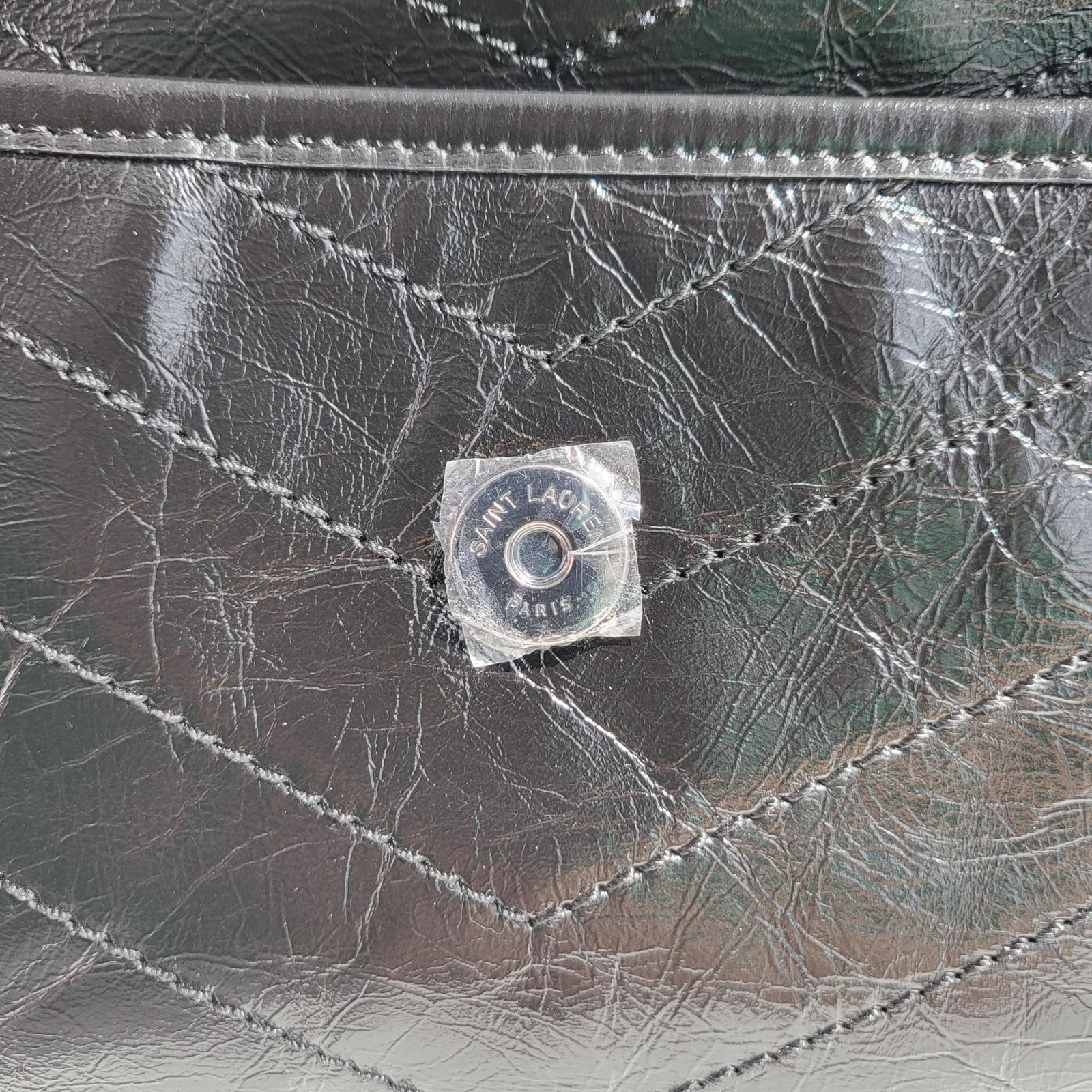 생로랑 니키백 미디움 빈티지 레더