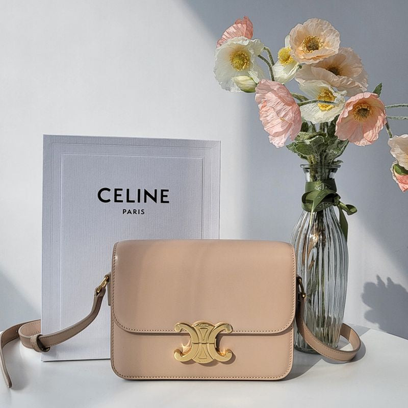 셀린느 트리옹프 숄더백 틴