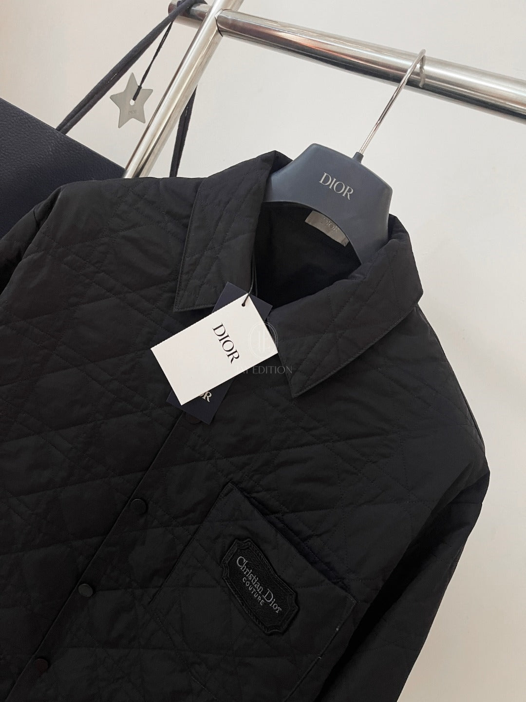 디올 테크니컬 패브릭 까나쥬 오버셔츠