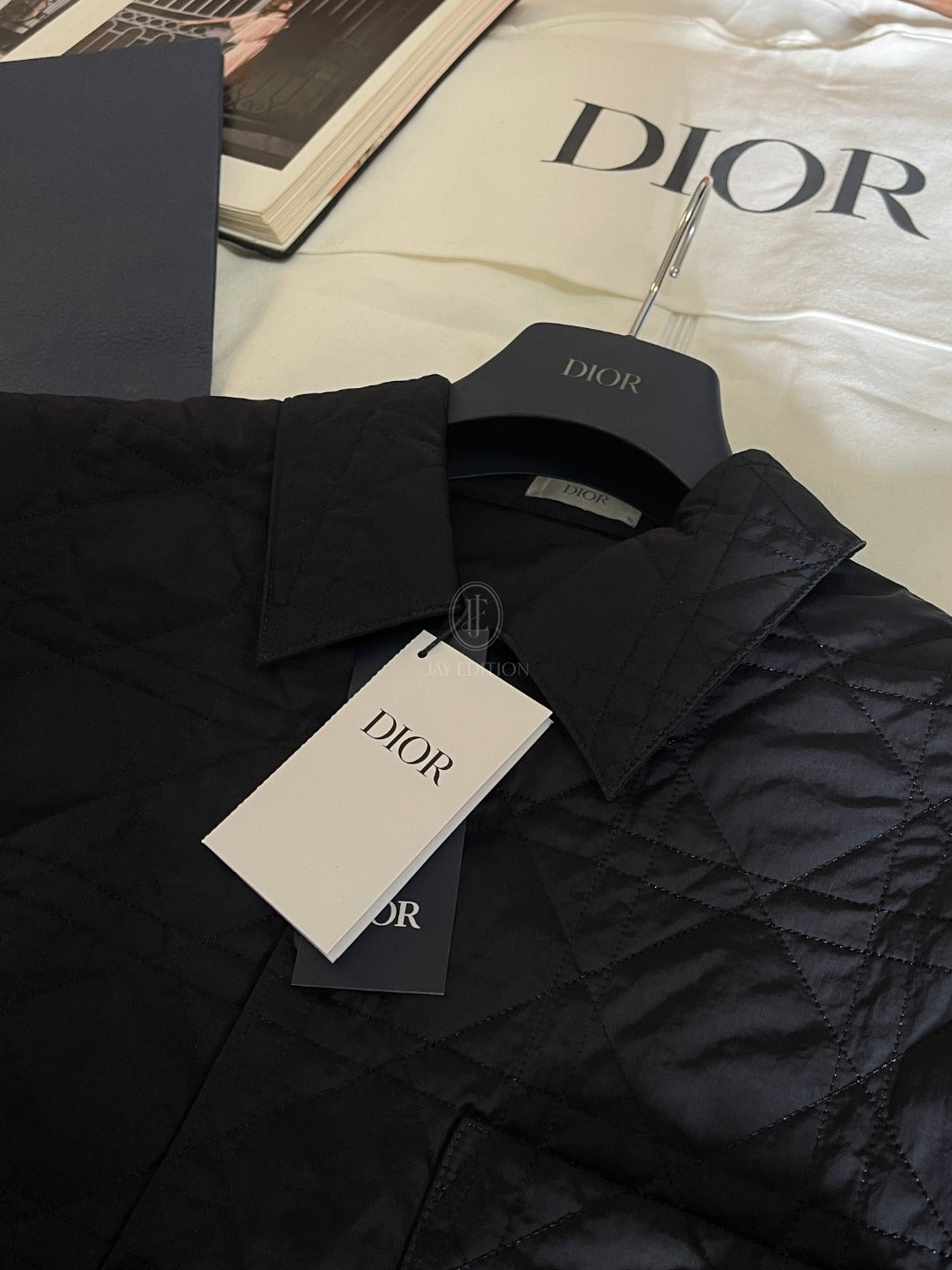 디올 테크니컬 패브릭 까나쥬 오버셔츠