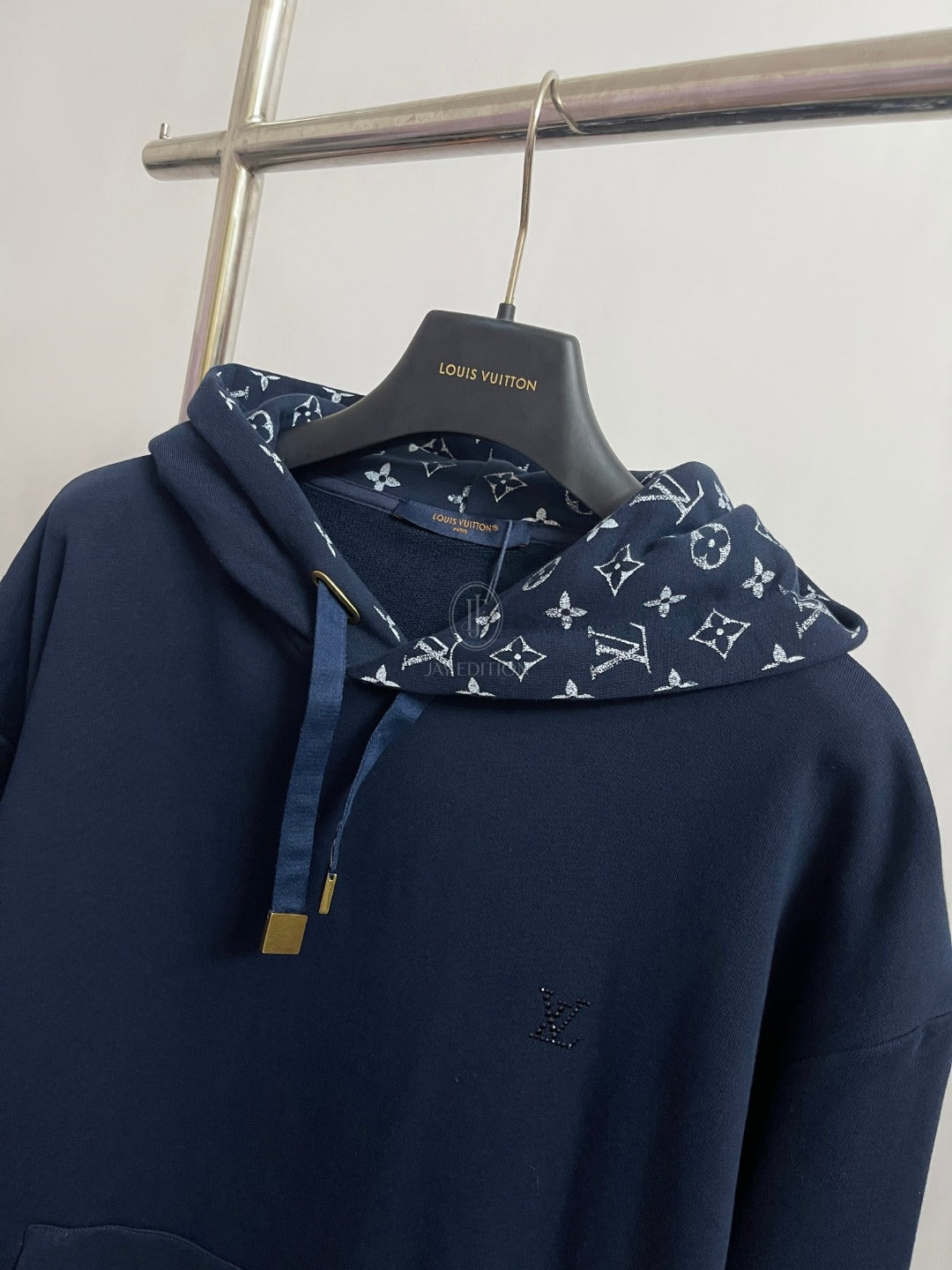루이비통 코튼 후드티