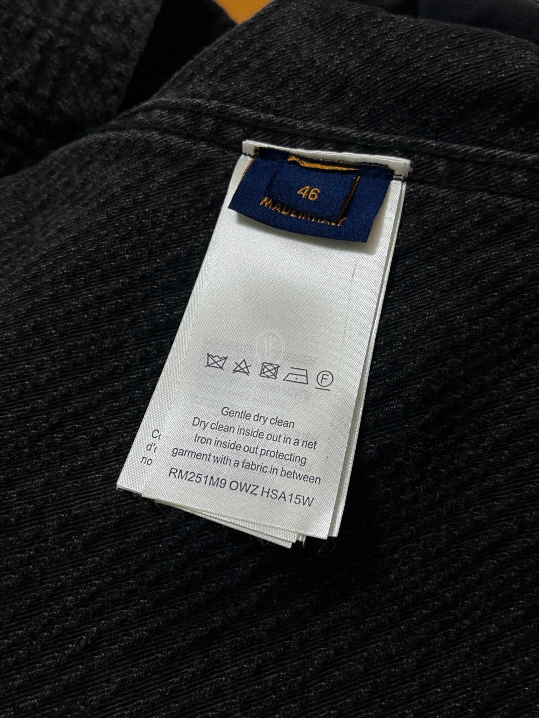 루이비통 쇼트 슬리브드 데님 워크웨어 셔츠