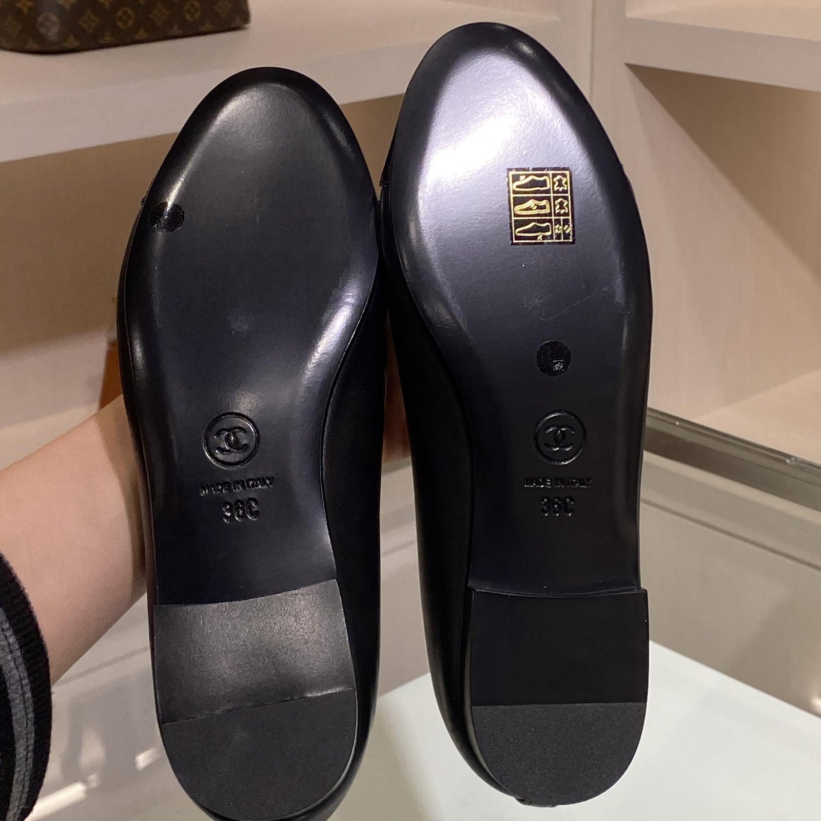 샤넬 발레리나 플랫