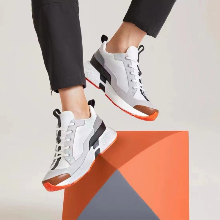 에르메스 휴고 스니커즈 멀티컬러 화이트