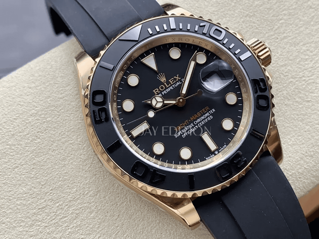 롤렉스 요트마스터 로즈골드 금통 러버밴드 42mm