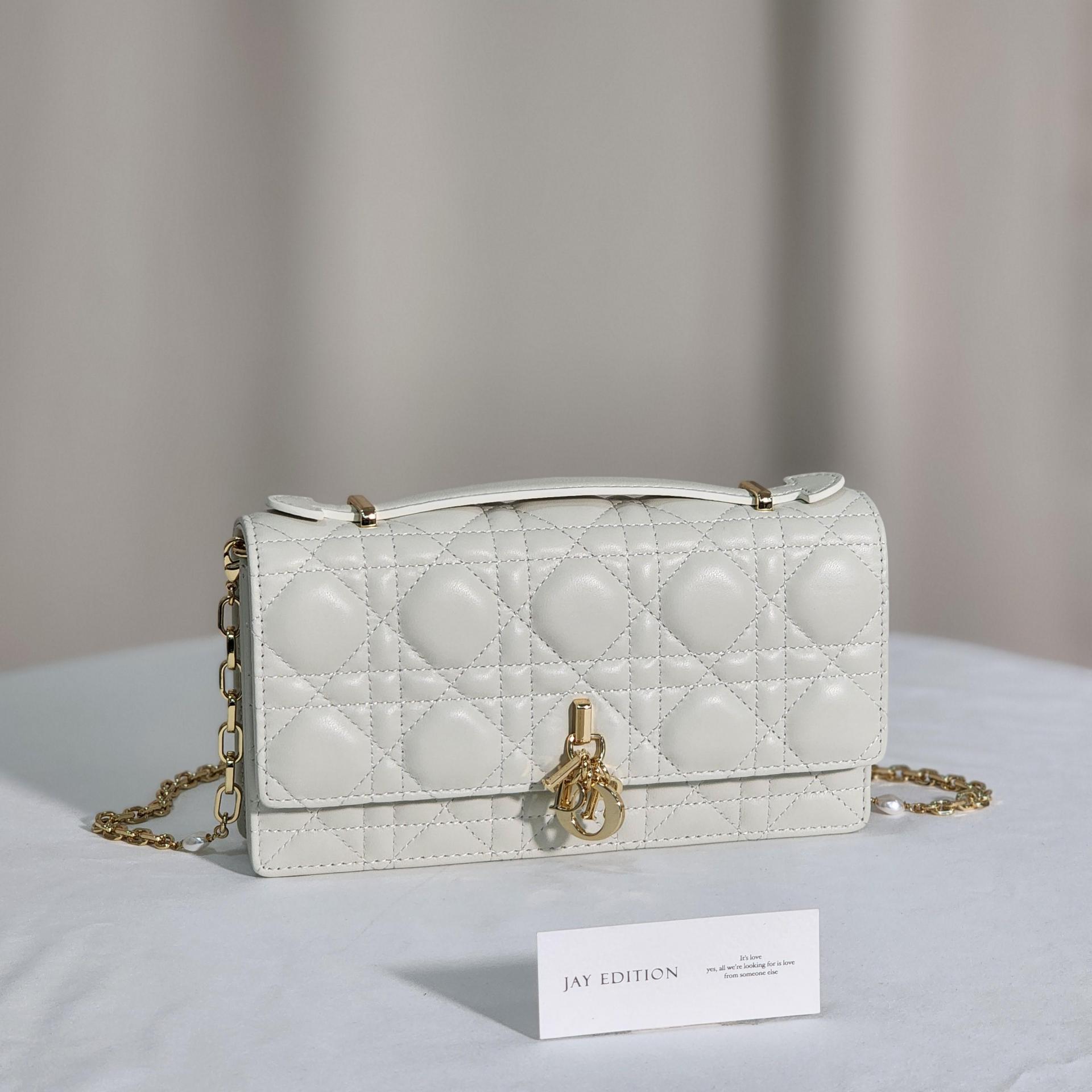 디올 미스 디올 탑핸들 미니 크로스백