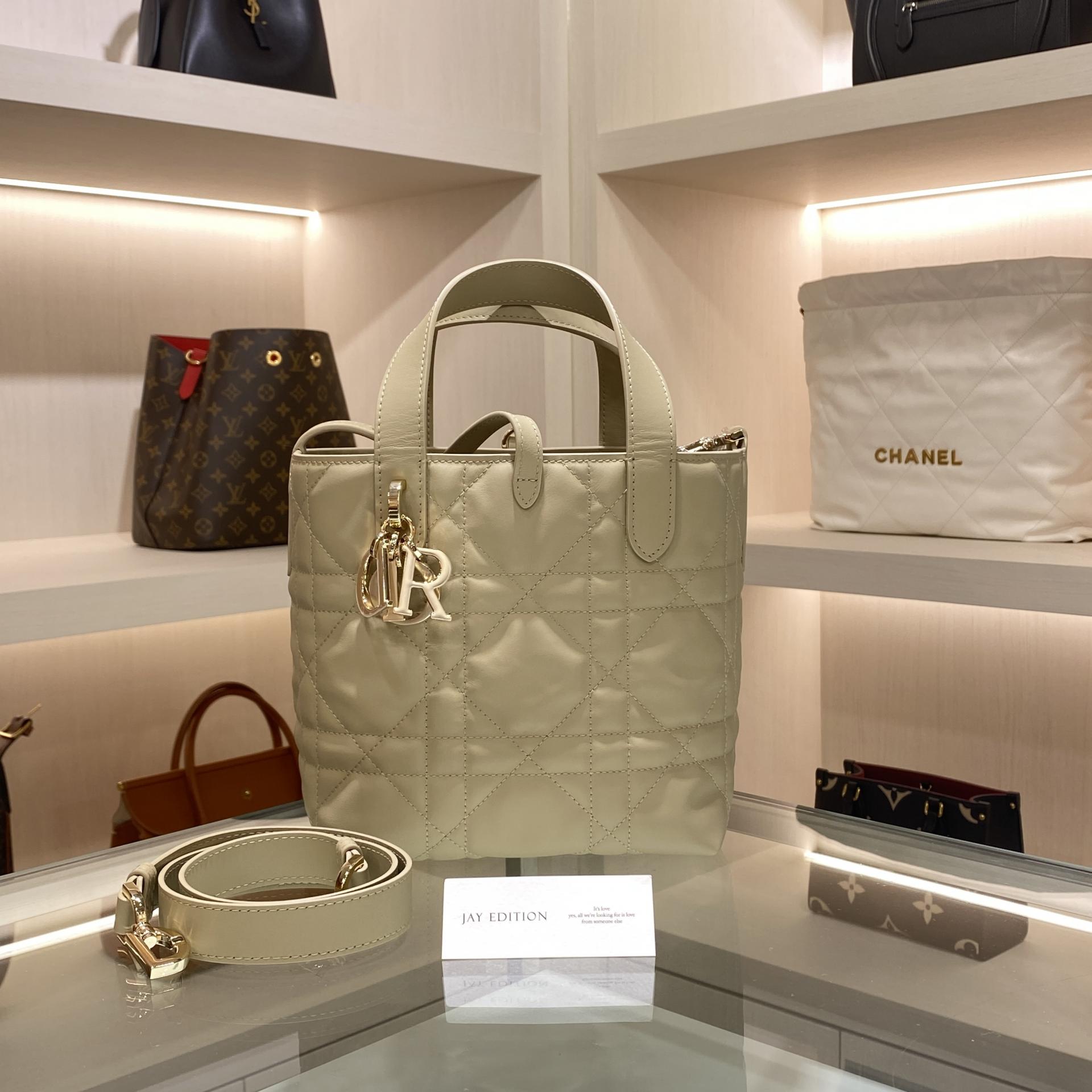 디올 버티컬 뚜주흐백 스몰,미디움