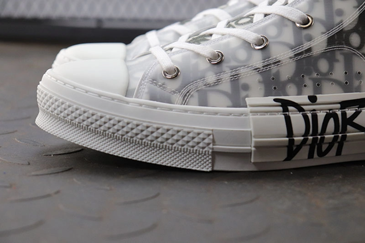 디올 x 숀 B23 하이 오블리크 캔버스 꿀벌 자수 패치