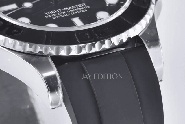 롤렉스 요트마스터 화이트 골드 러버밴드 42mm