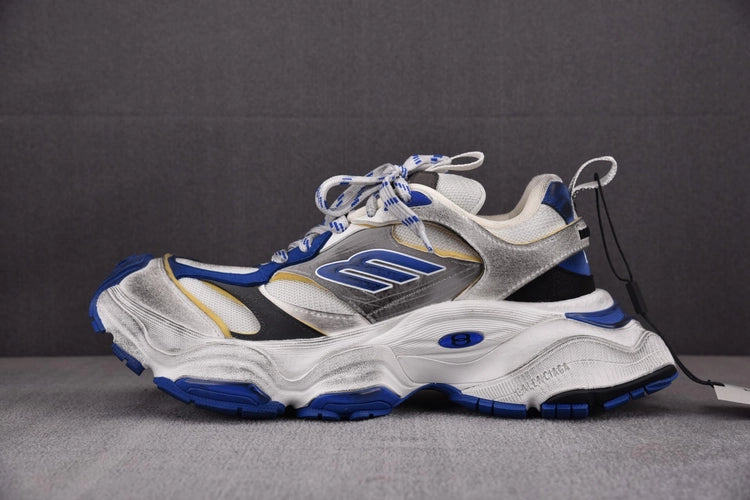 발렌시아가 카고 스니커즈 그레이 화이트 블루