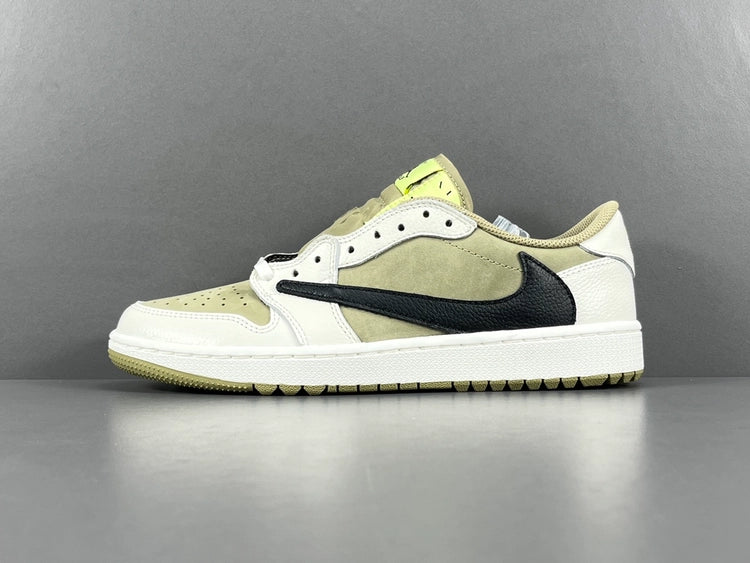나이키 조던1 x 트래비스 스캇 레트로 로우 골프 NRG 뉴트럴 올리브