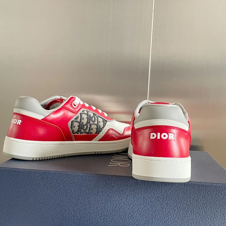 디올 B27 업타운 로우탑 스니커즈 오블리크 자카드