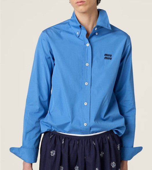 25FW 미우미우 긴팔 셔츠