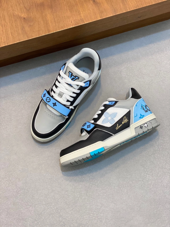 루이비통 LV 트레이너 벨크로 스니커즈