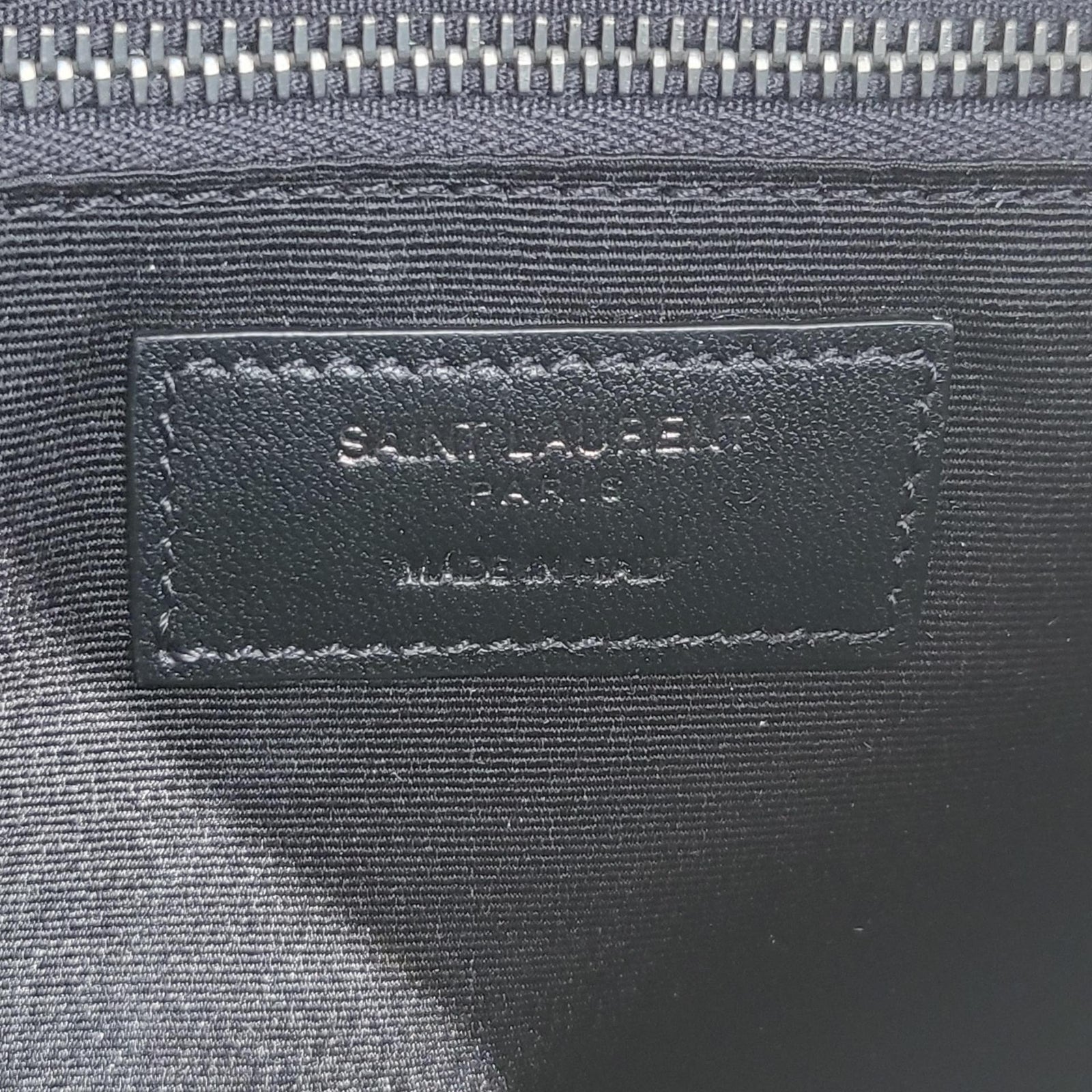 생로랑 니키백 미디움 빈티지 레더