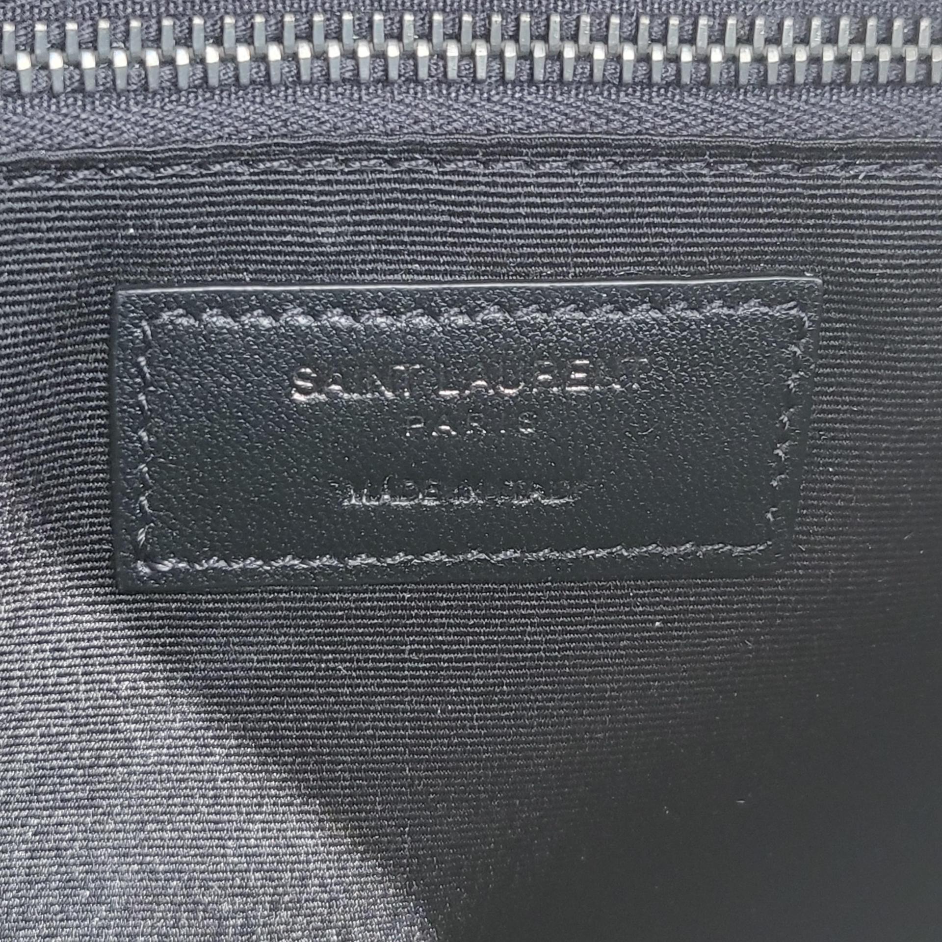 생로랑 니키백 미디움 빈티지 레더