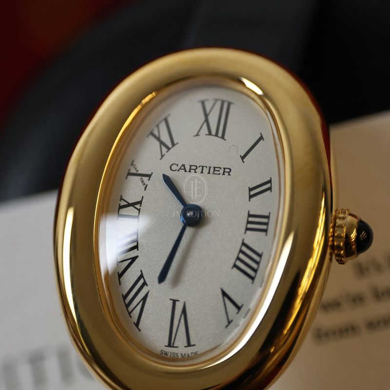 까르띠에 베누아 옐로우골드 블랙스트랩