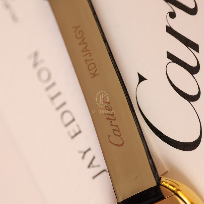 까르띠에 베누아 옐로우골드 블랙스트랩