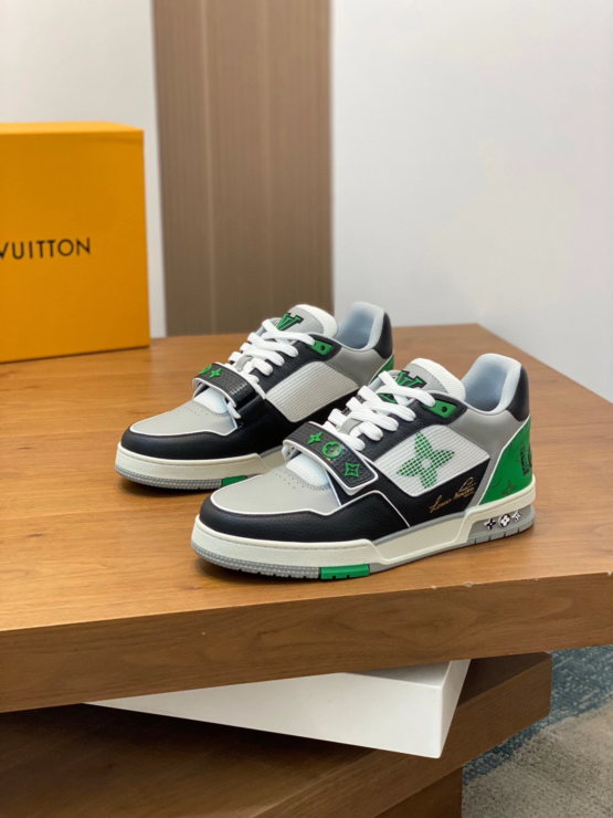 루이비통 LV 트레이너 벨크로 스니커즈