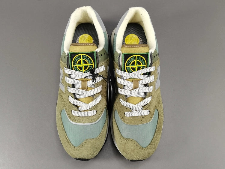 뉴발란스 x 스톤 아일랜드 574 레거시 그린