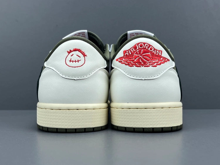 나이키 조던 1 x 트래비스 스캇 레트로 로우 OG SP 리버스 올리브