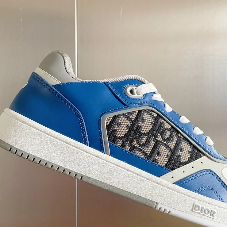 디올 B27 업타운 로우탑 스니커즈 오블리크 자카드