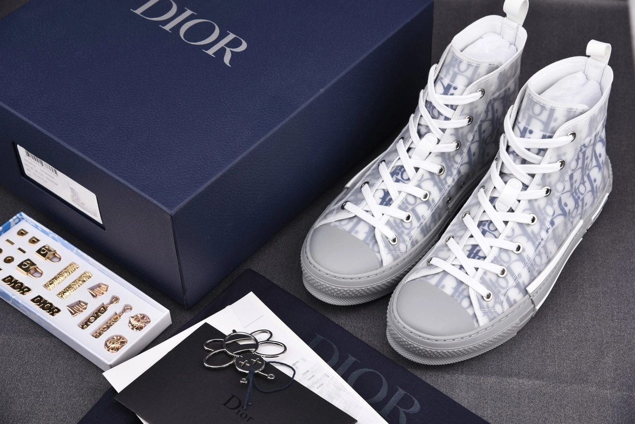 디올 B23 하이탑 스니커즈
