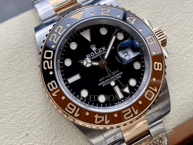 롤렉스 GMT마스터2 루트비어 검판 콤비