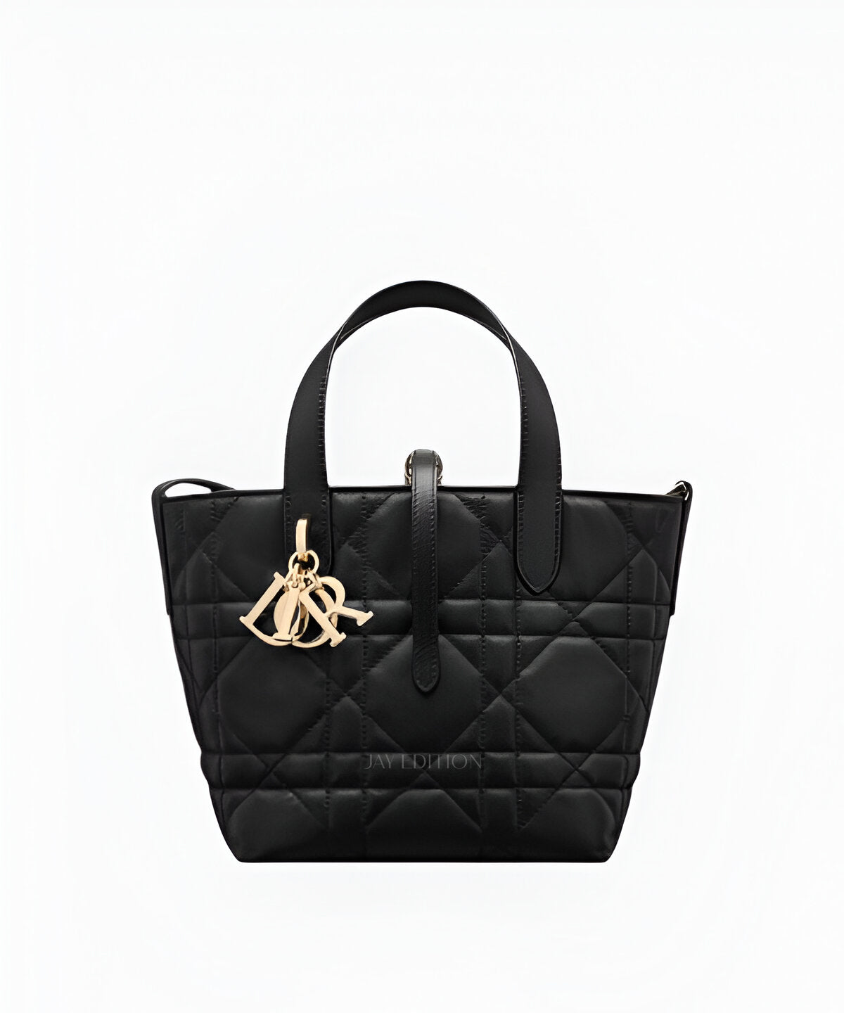 디올 버티컬 뚜주흐백 스몰 미니멀한 세로형 디자인과 디올 로고 디테일이 조화를 이루는 스몰 토트백