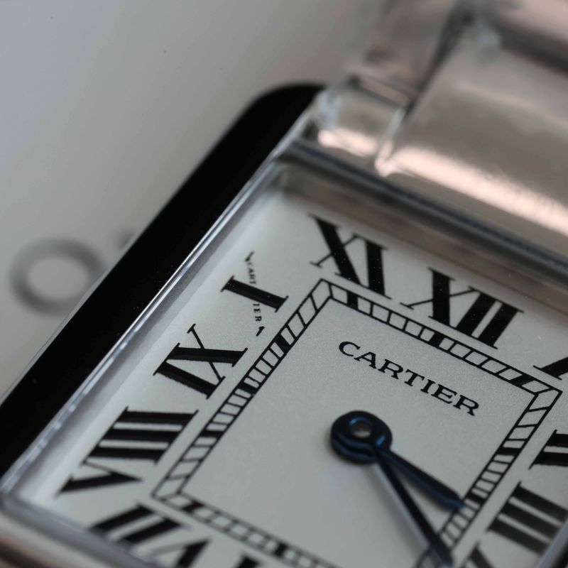 까르띠에 탱크 머스트 스틸 (스몰)