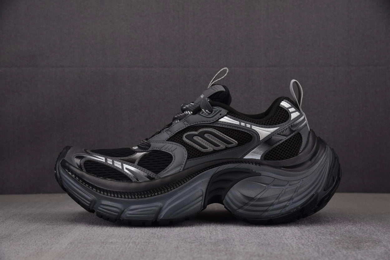 발렌시아가 6XL 스니커즈 블랙 그레이