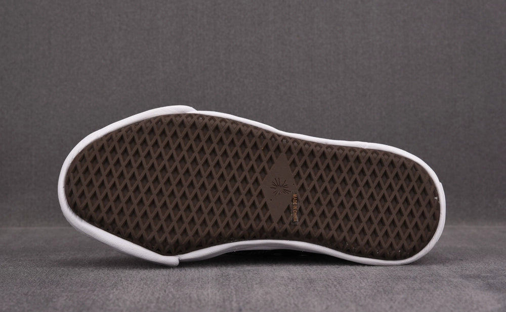 메종 미하라 야스히로 피터슨 OG 솔 캔버스 로우 스니커즈 블랙