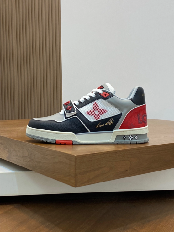 루이비통 LV 트레이너 벨크로 스니커즈