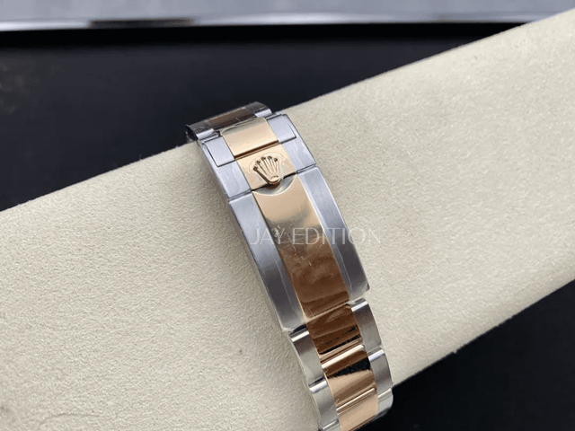 롤렉스 요트마스터 로즈골드 브라운 다이얼 콤비