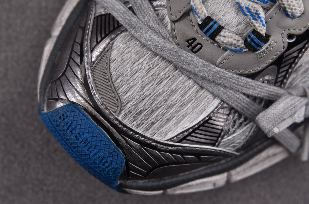 발렌시아가 3XL 스니커즈 그레이 화이트 블루