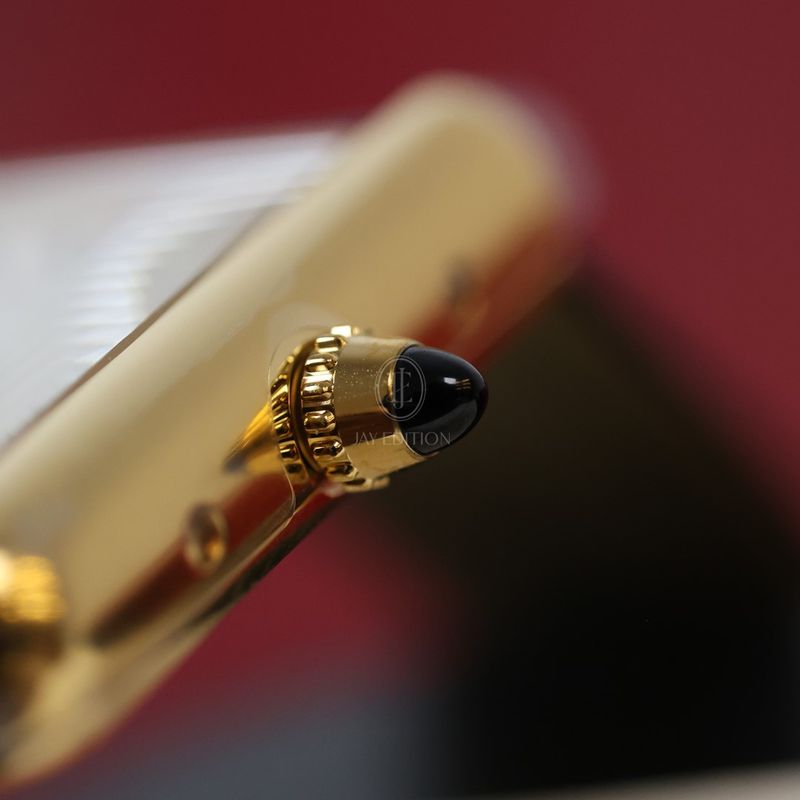 까르띠에 탱크 루이 옐로우골드 블랙스트랩