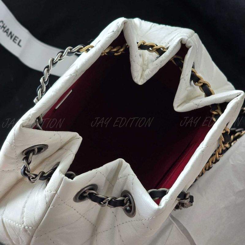 샤넬 가브리엘 백팩 스몰 (화이트)