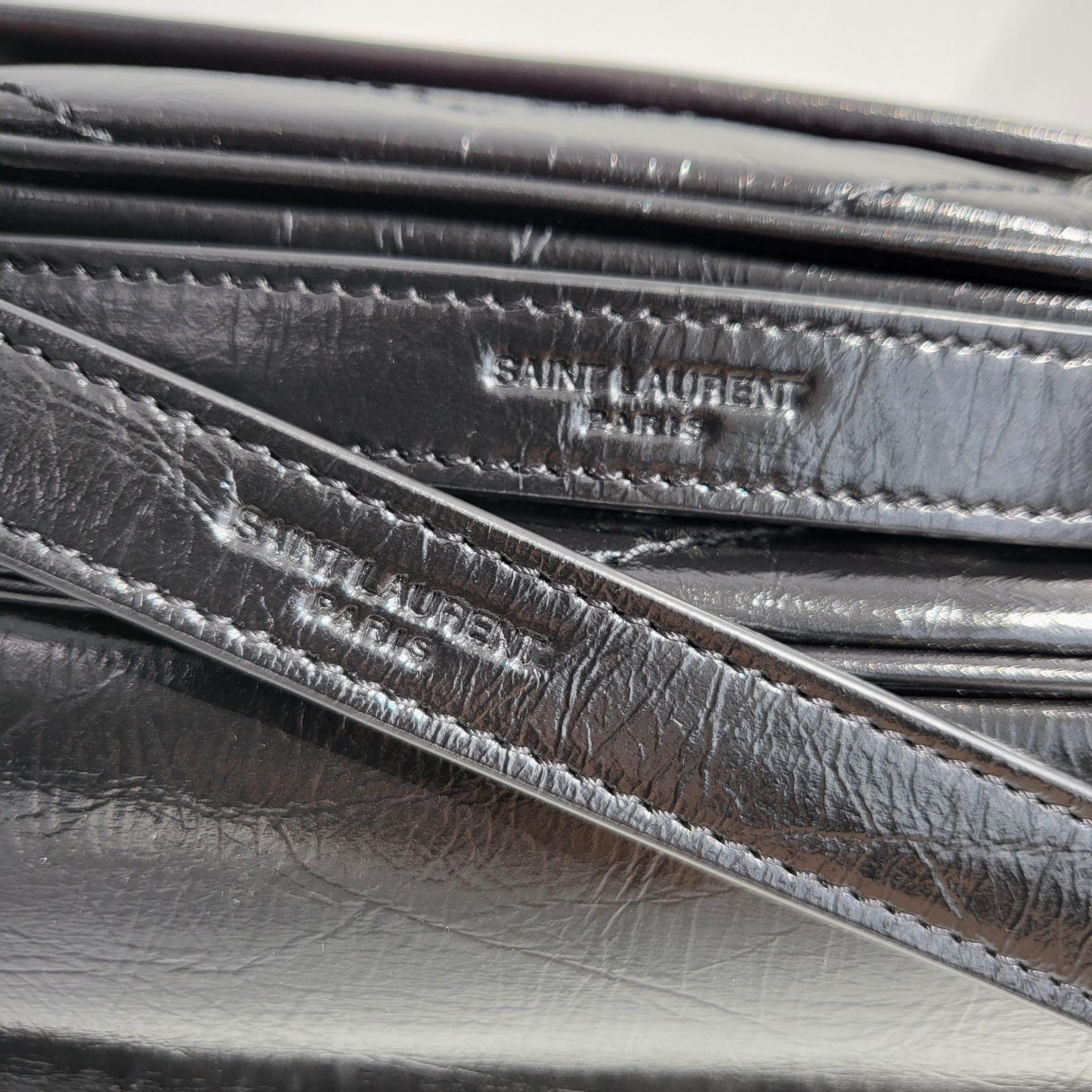 생로랑 니키백 베이비 빈티지 레더