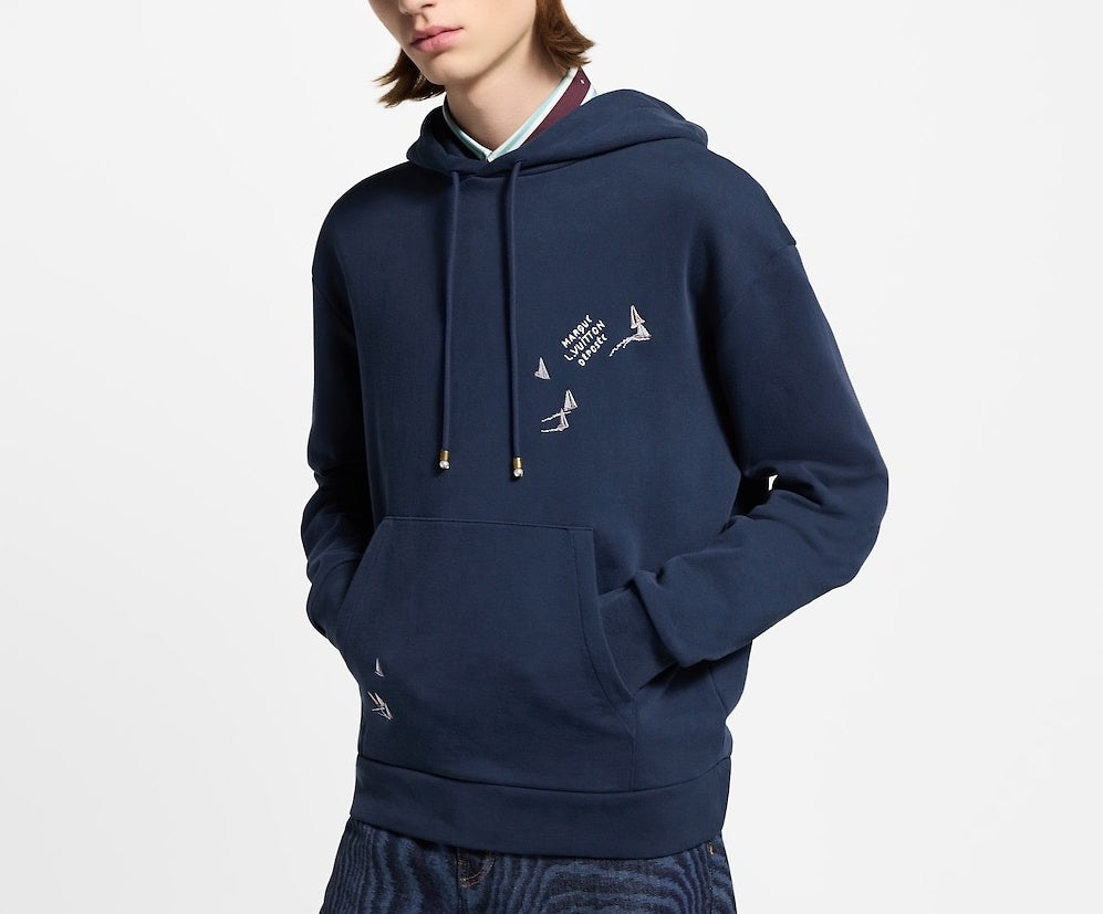 루이비통 엠브로이더드 시그니처 후디