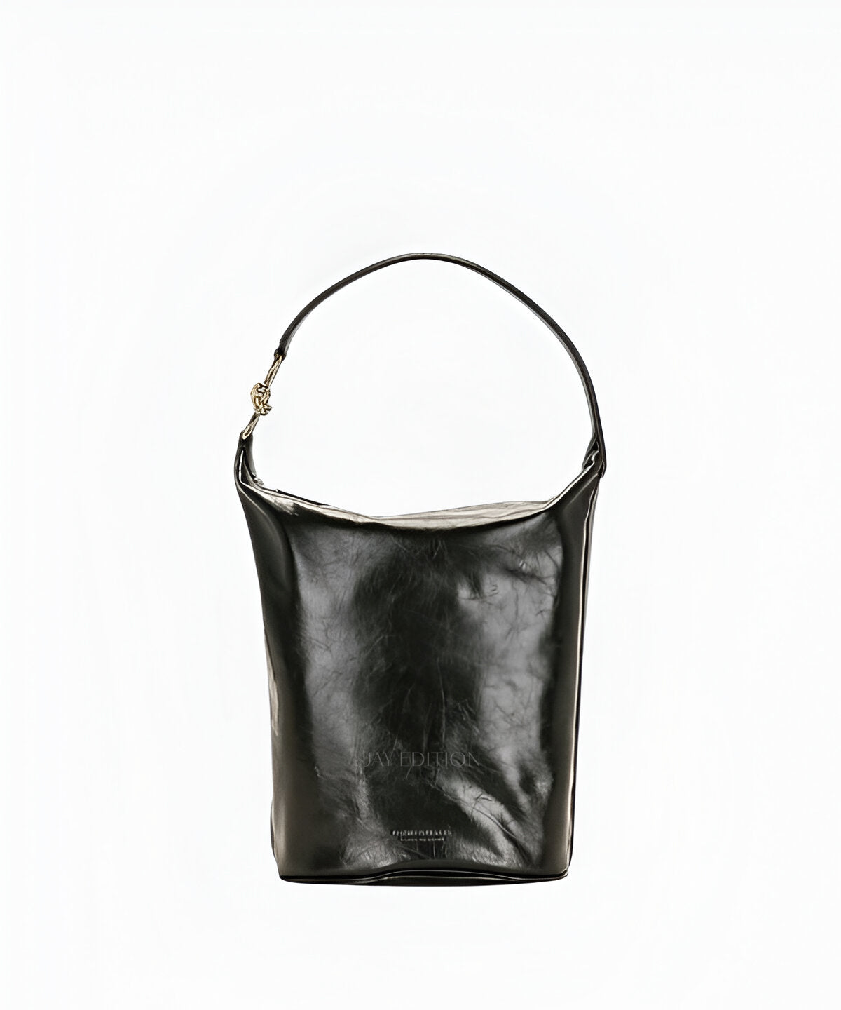 보테가 베네타 KNOT 호보백 미디움 나파 가죽 곡선 디자인과 매듭 디테일