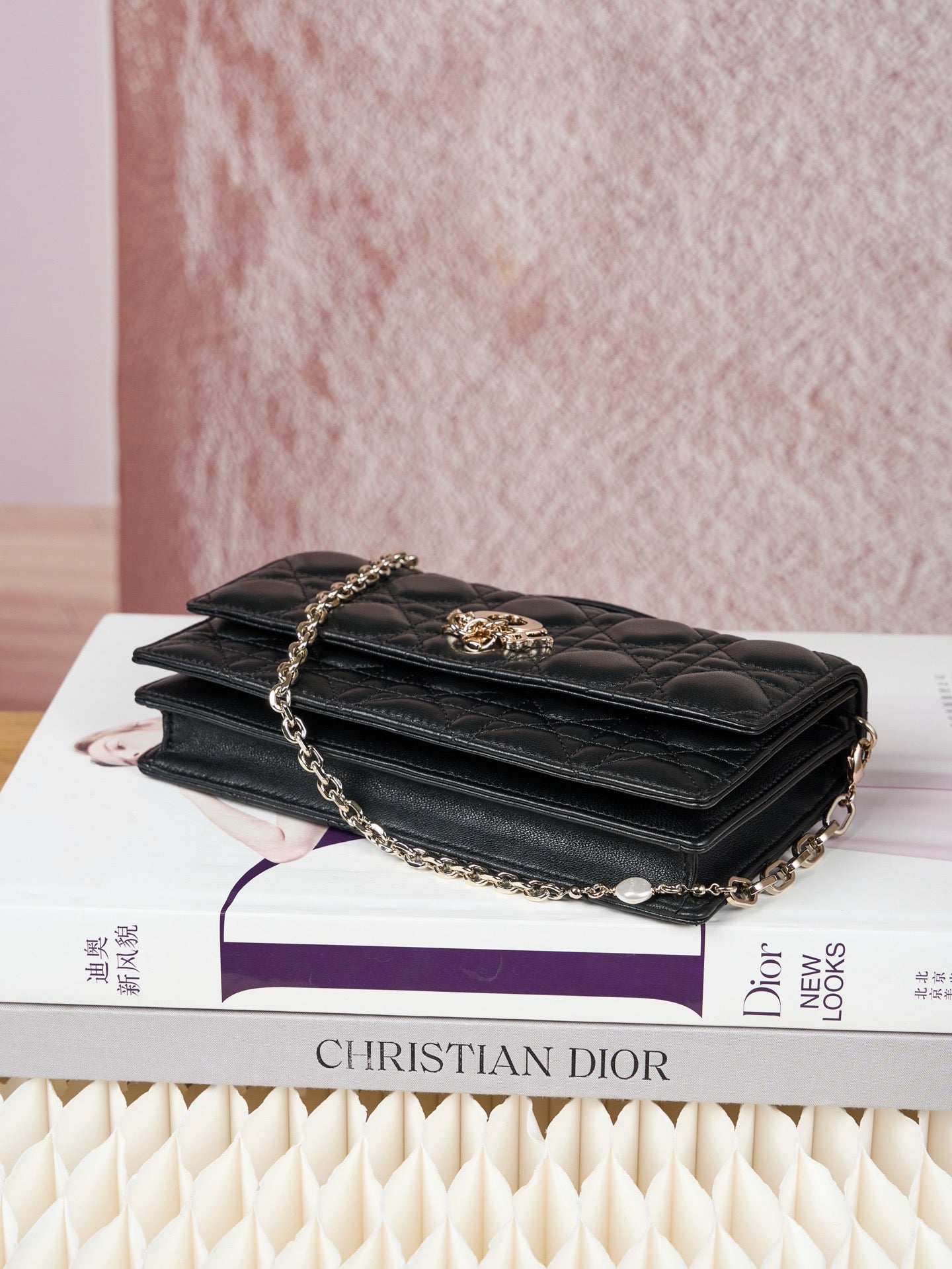 디올 미스 디올 탑핸들 미니 크로스백